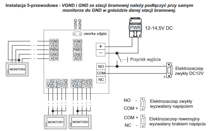 Wideodomofon Vidos WiFi z czytnikiem RFID Vidos S11-1 M10WX